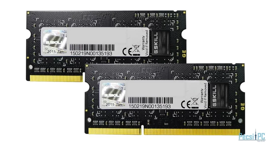 G.SKILL 16GB DDR3 1600MHz Kit(2x8GB) SODIMM Black
