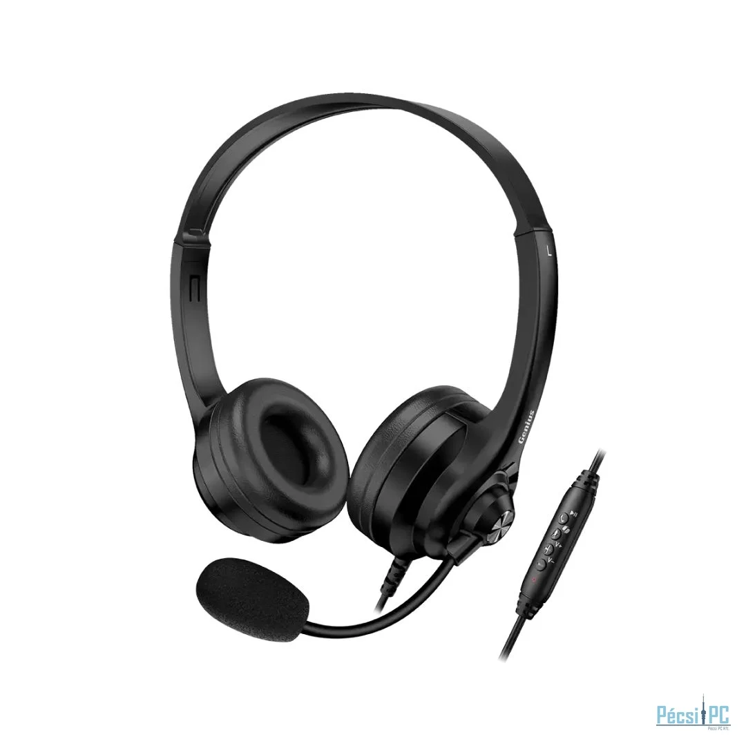 Genius HS-235U AI Headset Black