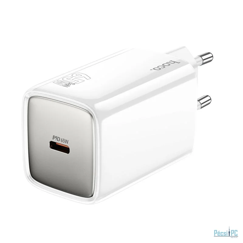 Hoco 65W PD Wall Charger White