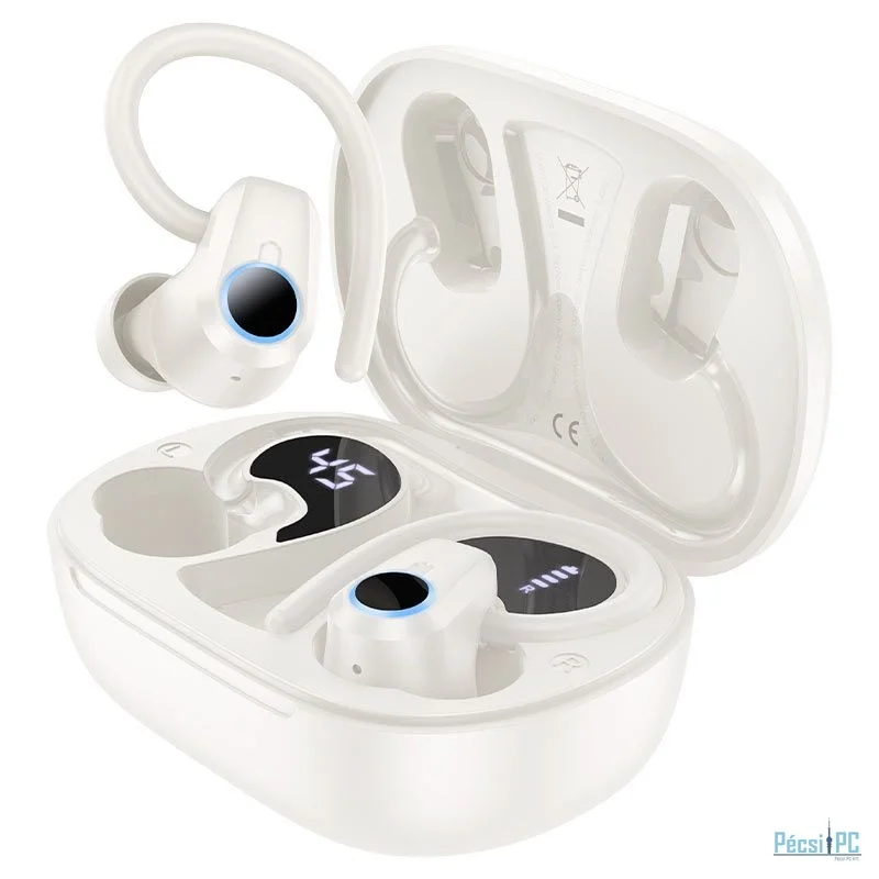 Hoco EQ8 Pure Joy Bluetooth Headset White