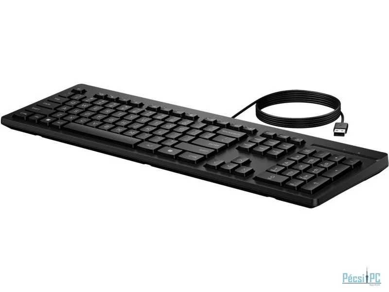 HP 125 G2 Wired Keyboard Black HU