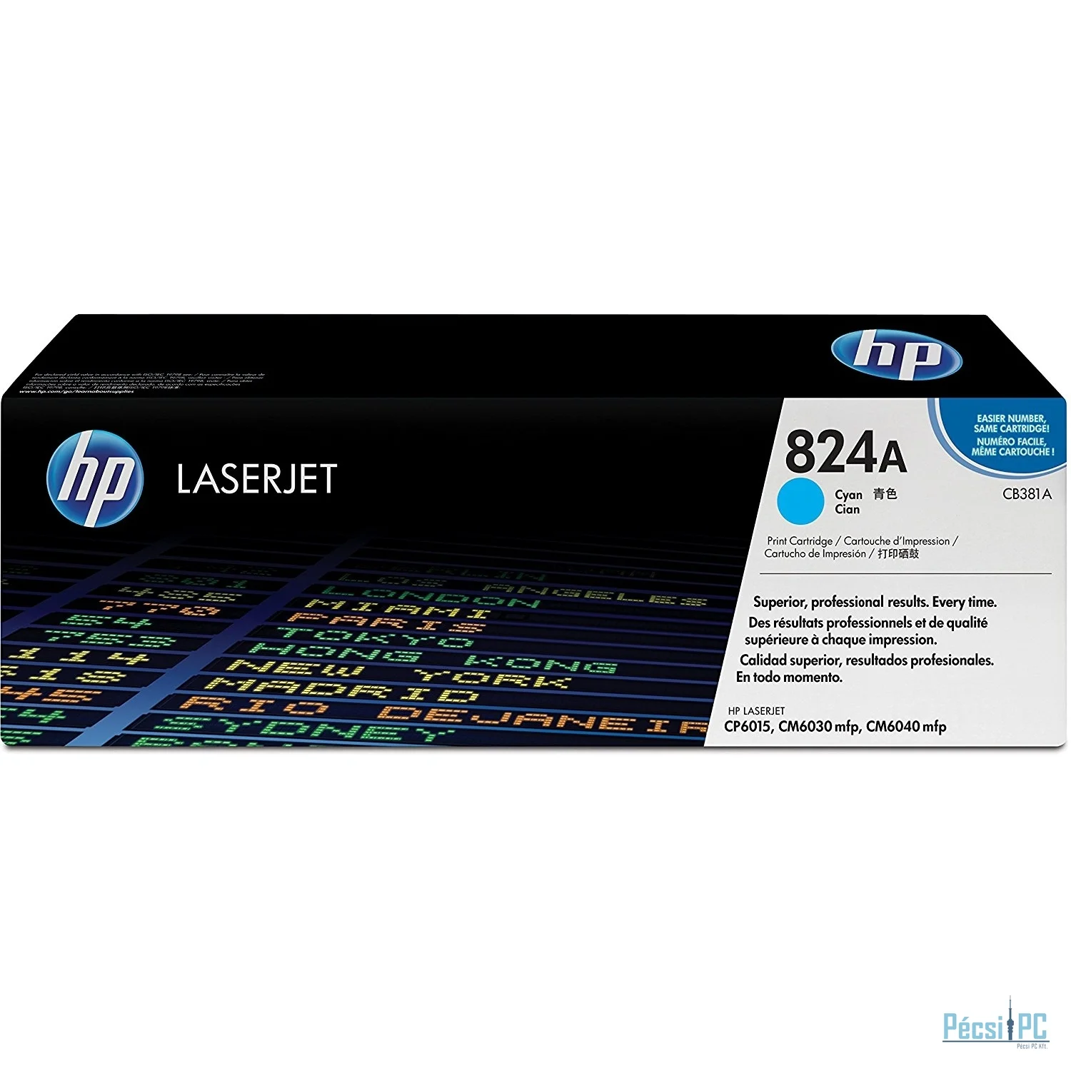 HP CB381A (824A) Cyan toner