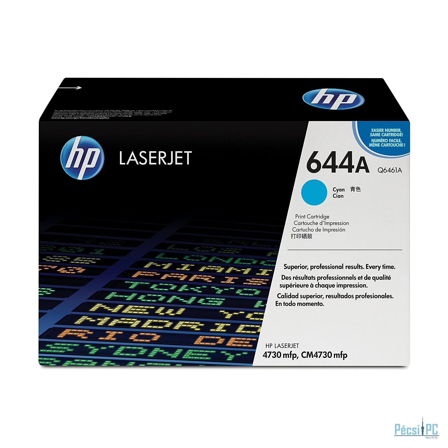 HP Q6461A (644A) Cyan toner