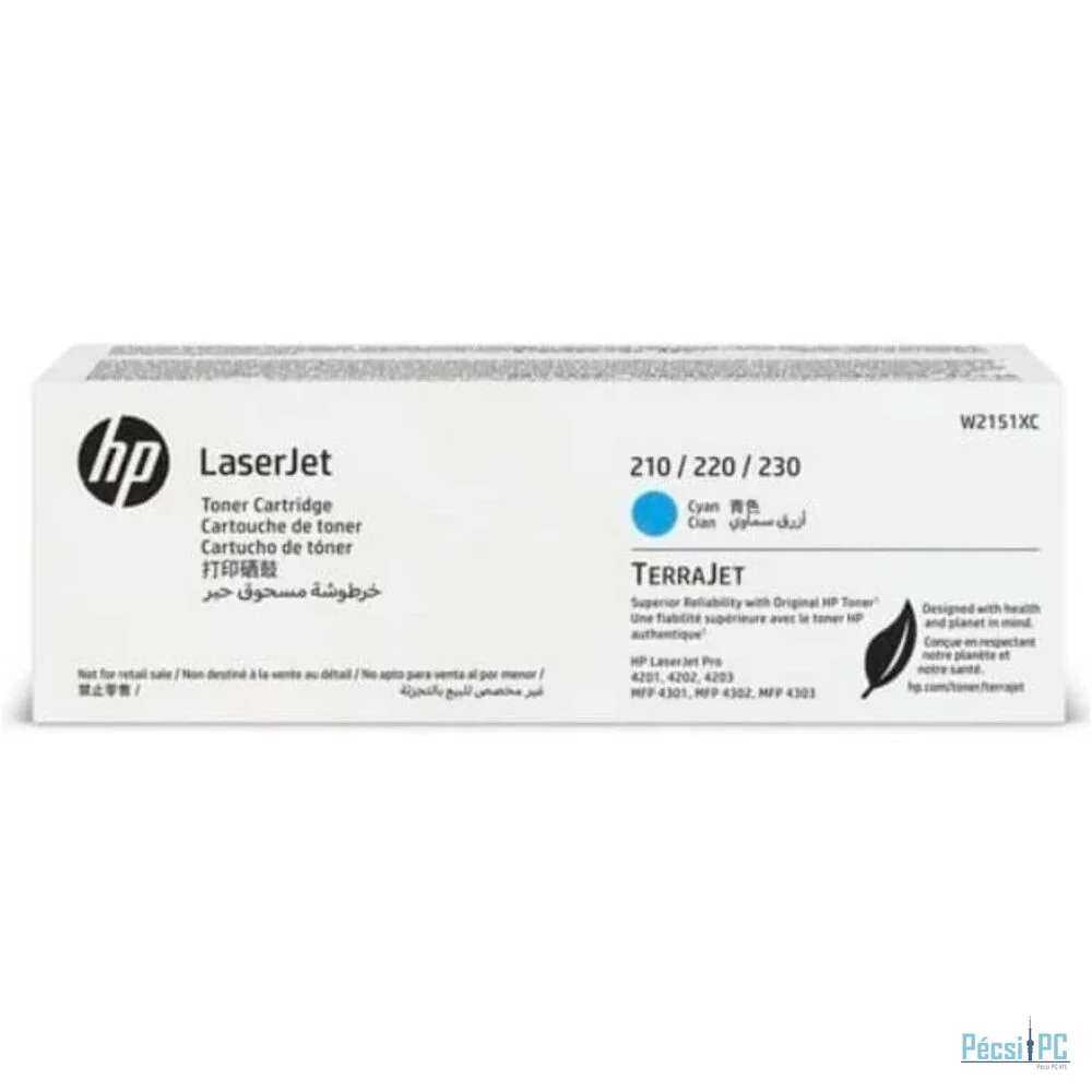 HP W2151XC Cyan toner