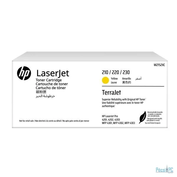 HP W2152XC Yellow toner