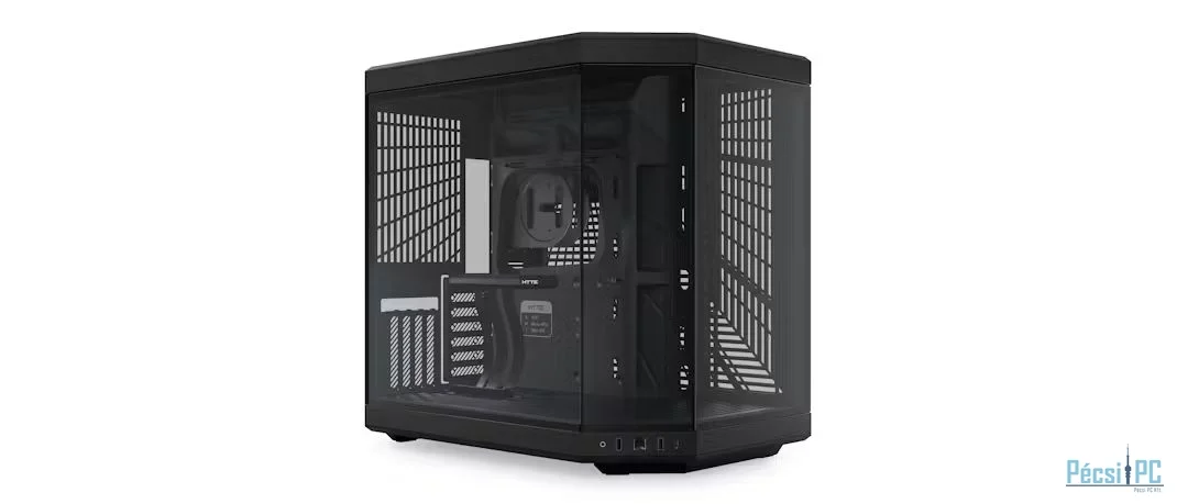 HYTE Y70 Tempered Glass Pitch Black