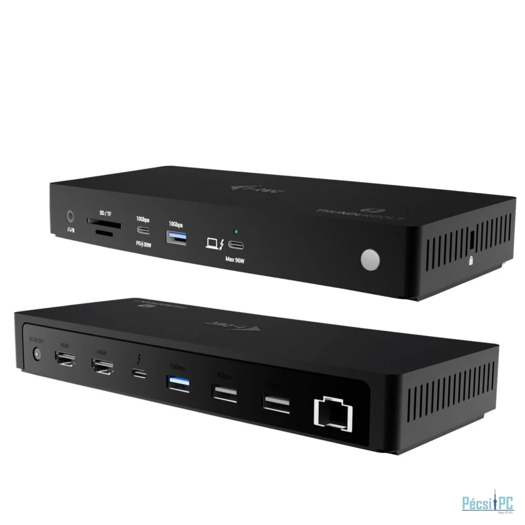 I-TEC Thunderbolt4 Triple Display Docking Station + Power Delivery 96W