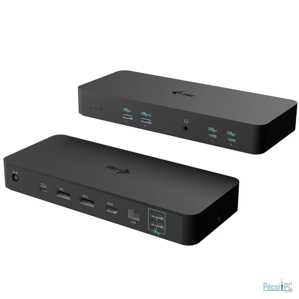 I-TEC USB-C Intelligent Triple Display Docking Station + Power Delivery 100W