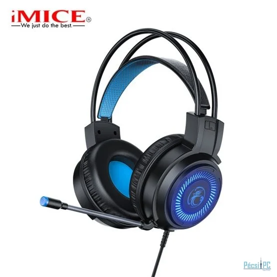 iMICE HD-480 Gaming Headset USB Black