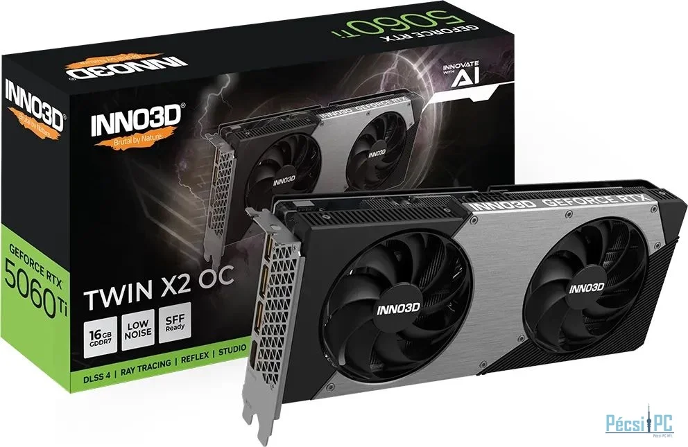 Inno3D GeForce RTX5060Ti 16GB DDR7 Twin X2 OC