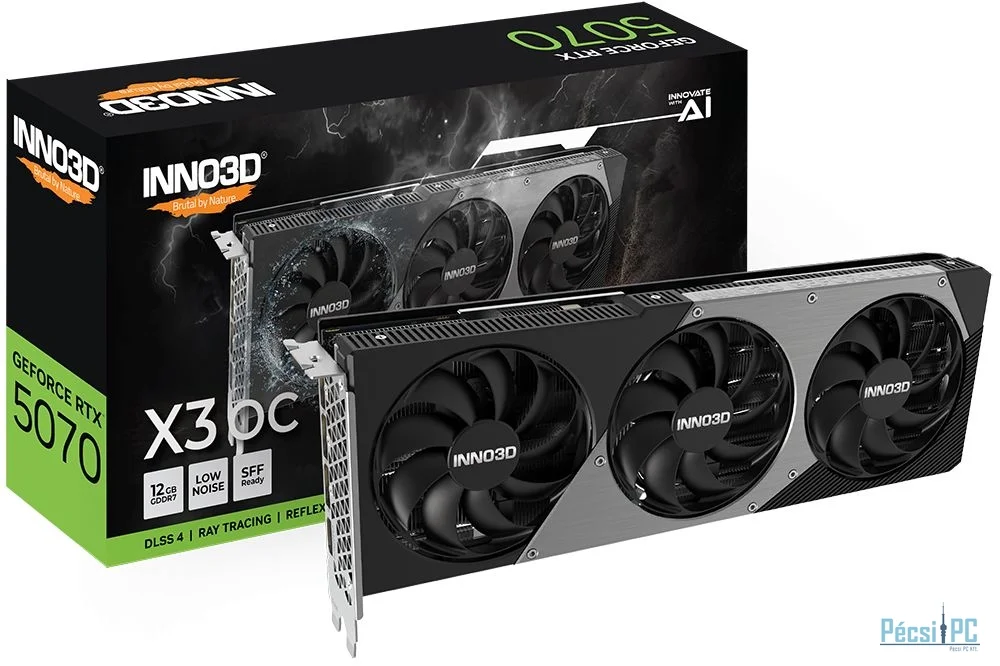 Inno3D GeForce RTX5070 12GB GDDR7 X3 OC
