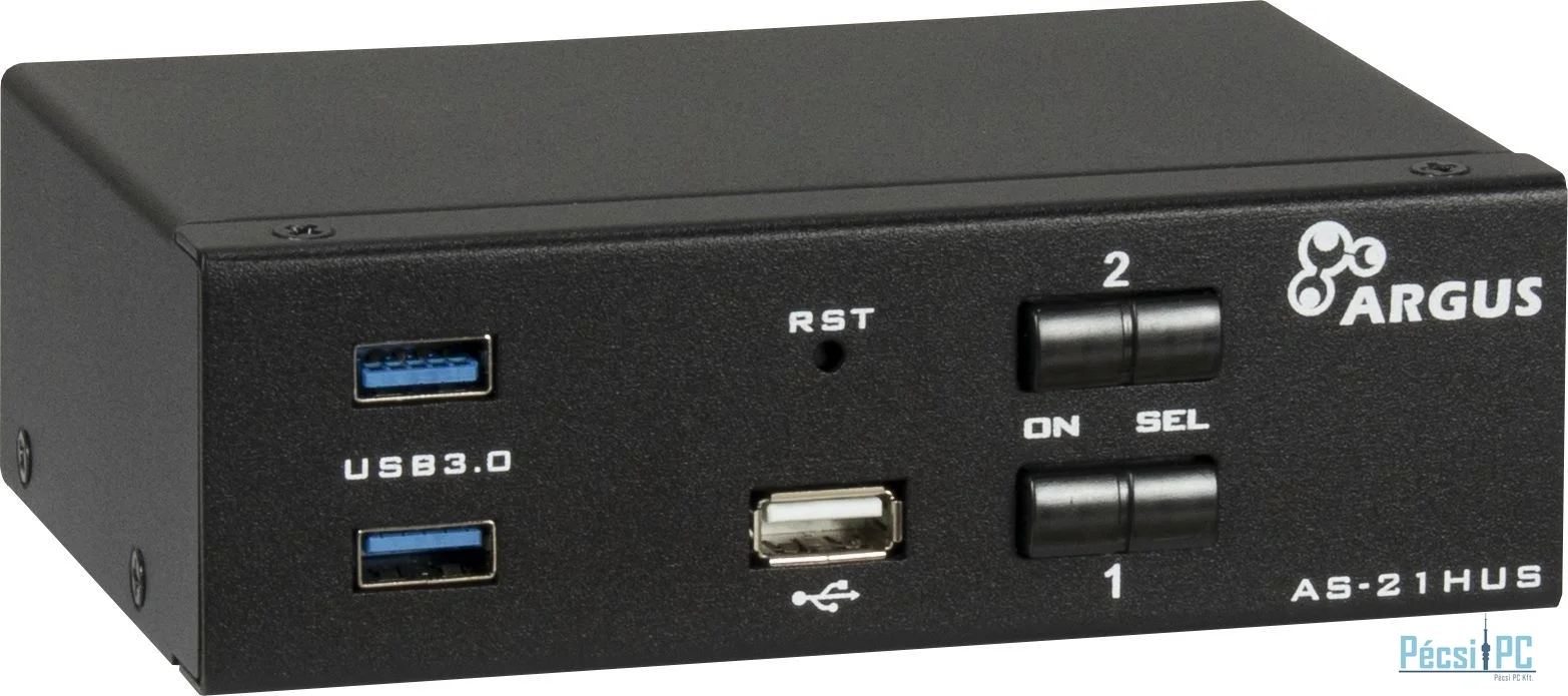 Inter-Tech IPC KVM Switch AC-21HUS HDMI 4K@60Hz