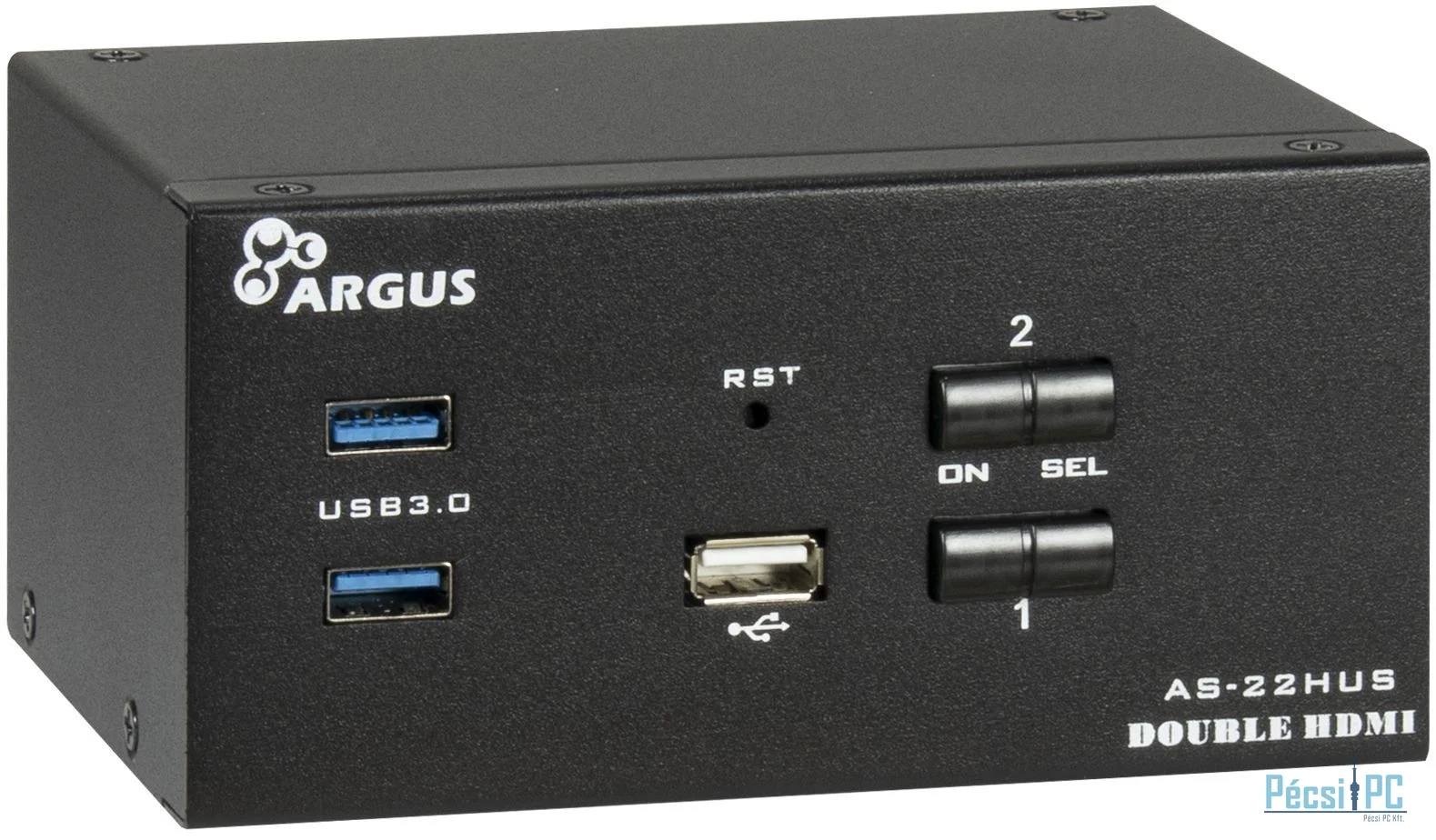 Inter-Tech IPC KVM Switch AC-22HUS HDMI 4K@60Hz