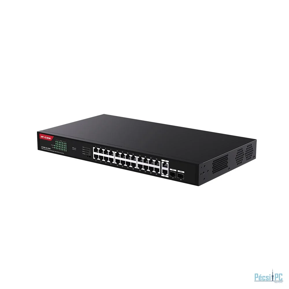 IP-COM G1128P-24-410W 26GE+2SFP Ethernet Unmanaged Switch With 24-Port PoE