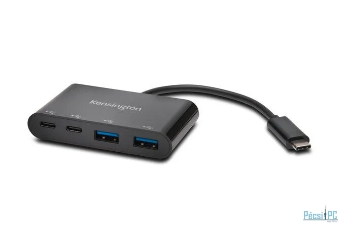 Kensington CH1000 USB-C 4-Port Hub Black