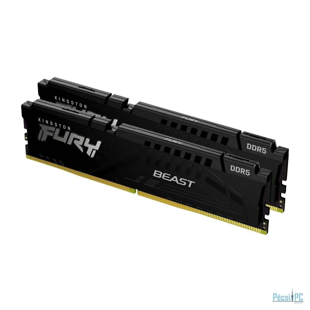 Kingston 128GB DDR5 5600MHz Kit(2x64GB) Fury Beast Black