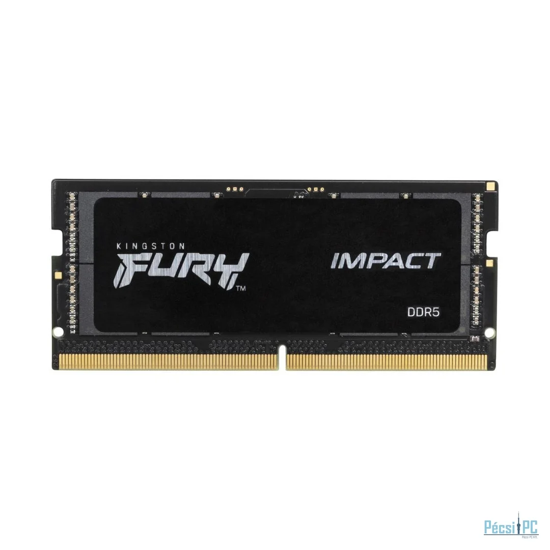 Kingston 16GB DDR5 6000MHz SODIMM Fury Impact Black
