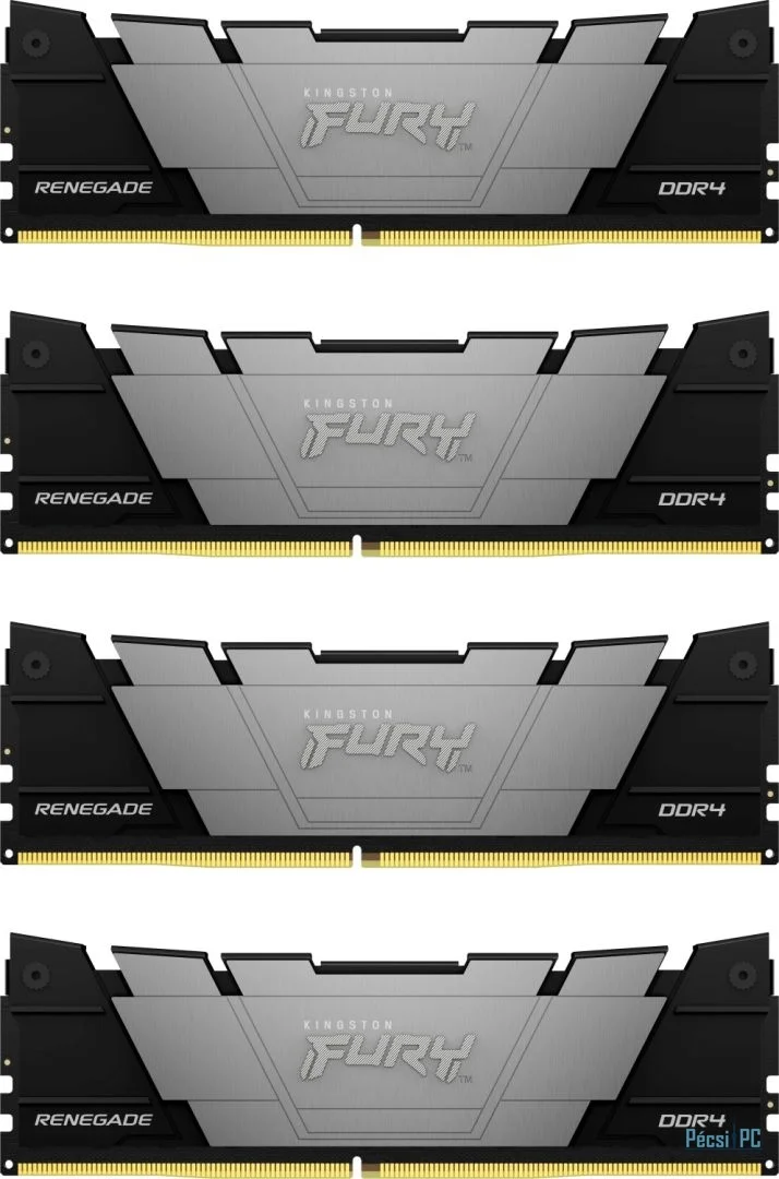Kingston 32GB DDR4 3600MHz Kit(4x8GB) Kingston Fury Renegade Black