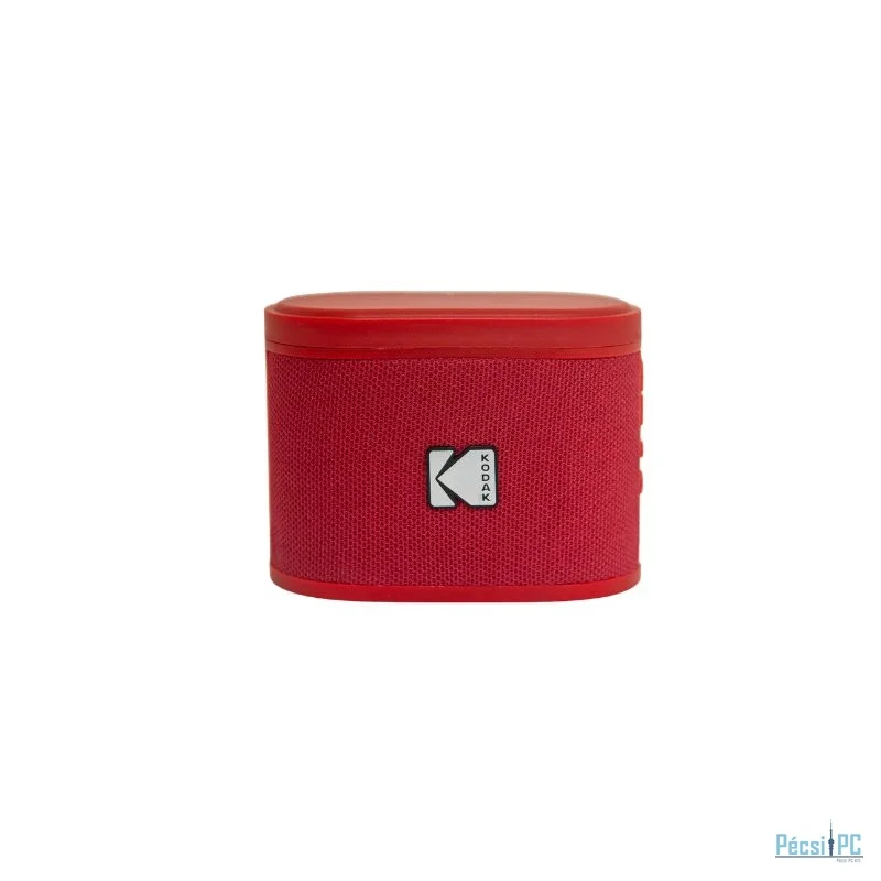 Kodak BRIXRD Soundbrix Mini Bluetooth Coloured Portable Speaker Red