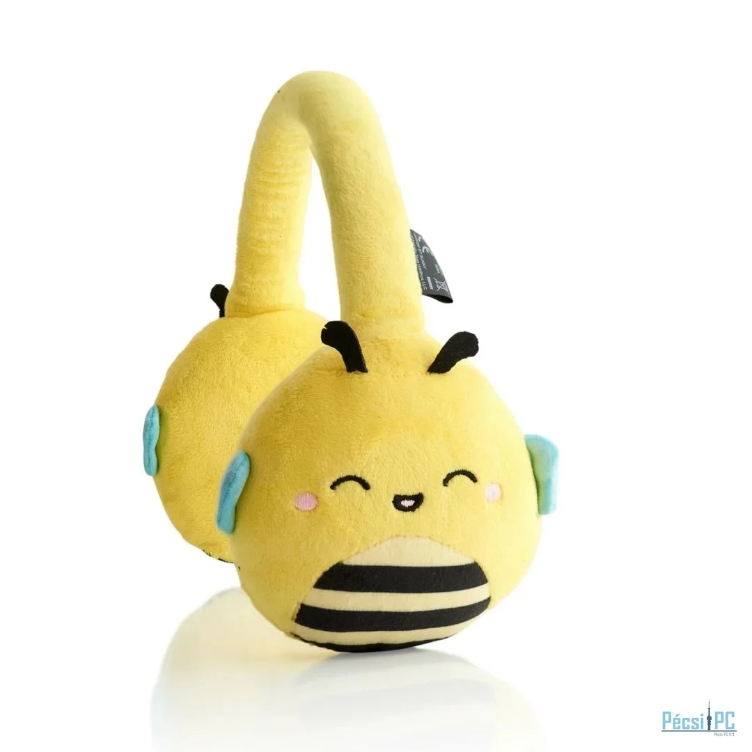 Lazer Built  Squishmallows Sunny Portable Bluetooth Headset Yellow