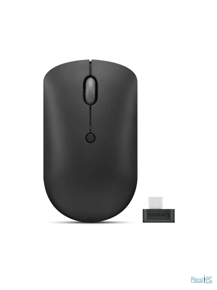 Lenovo 400 USB-C Wireless Compact Mouse Black