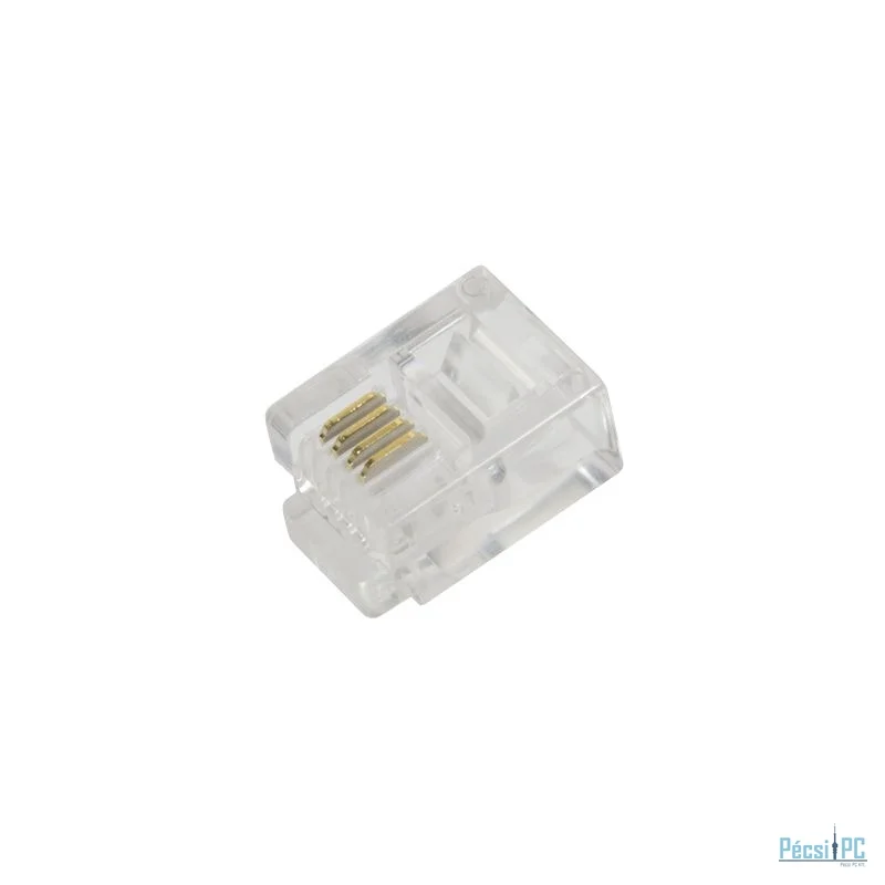 Logilink RJ11 Modular Plug unshielded 100db/cs
