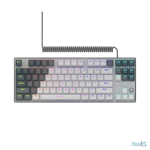 LORGAR Azar 514TKL RGB Mechanical Gaming Keyboard White US