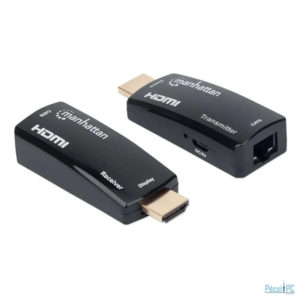 Manhattan 1080p Compact HDMI over Ethernet Extender Kit
