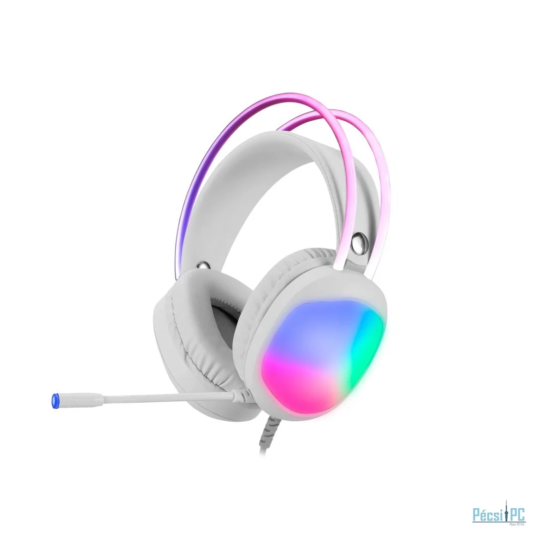 Marvo Lumi 40 Gaming RGB Headset White