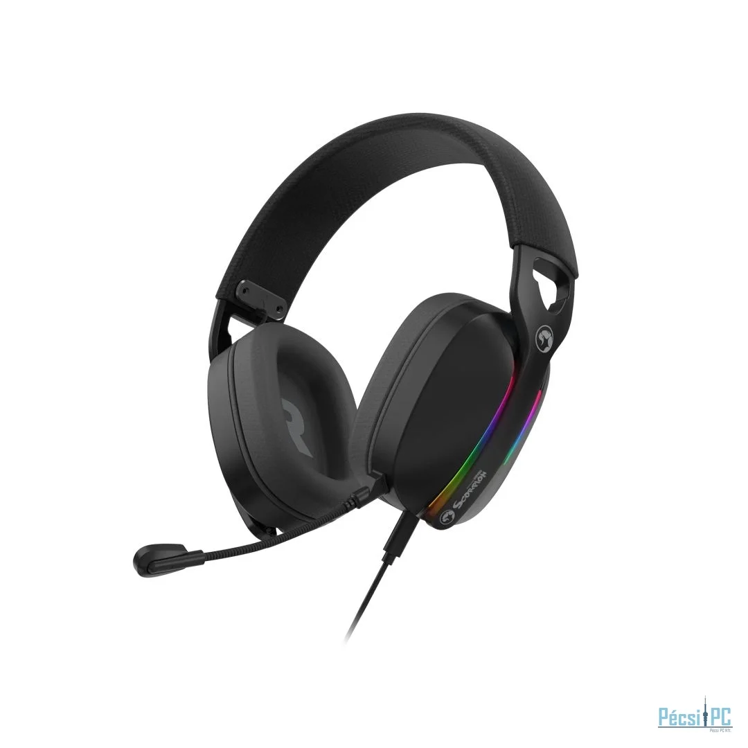 Marvo Pulz 70S Gaming Headset Black