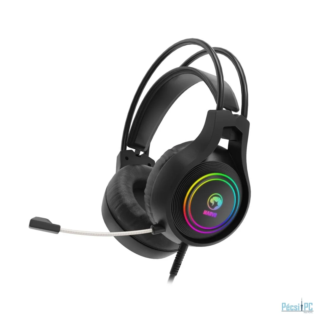Marvo Tactic 30 Gaming Headset Black