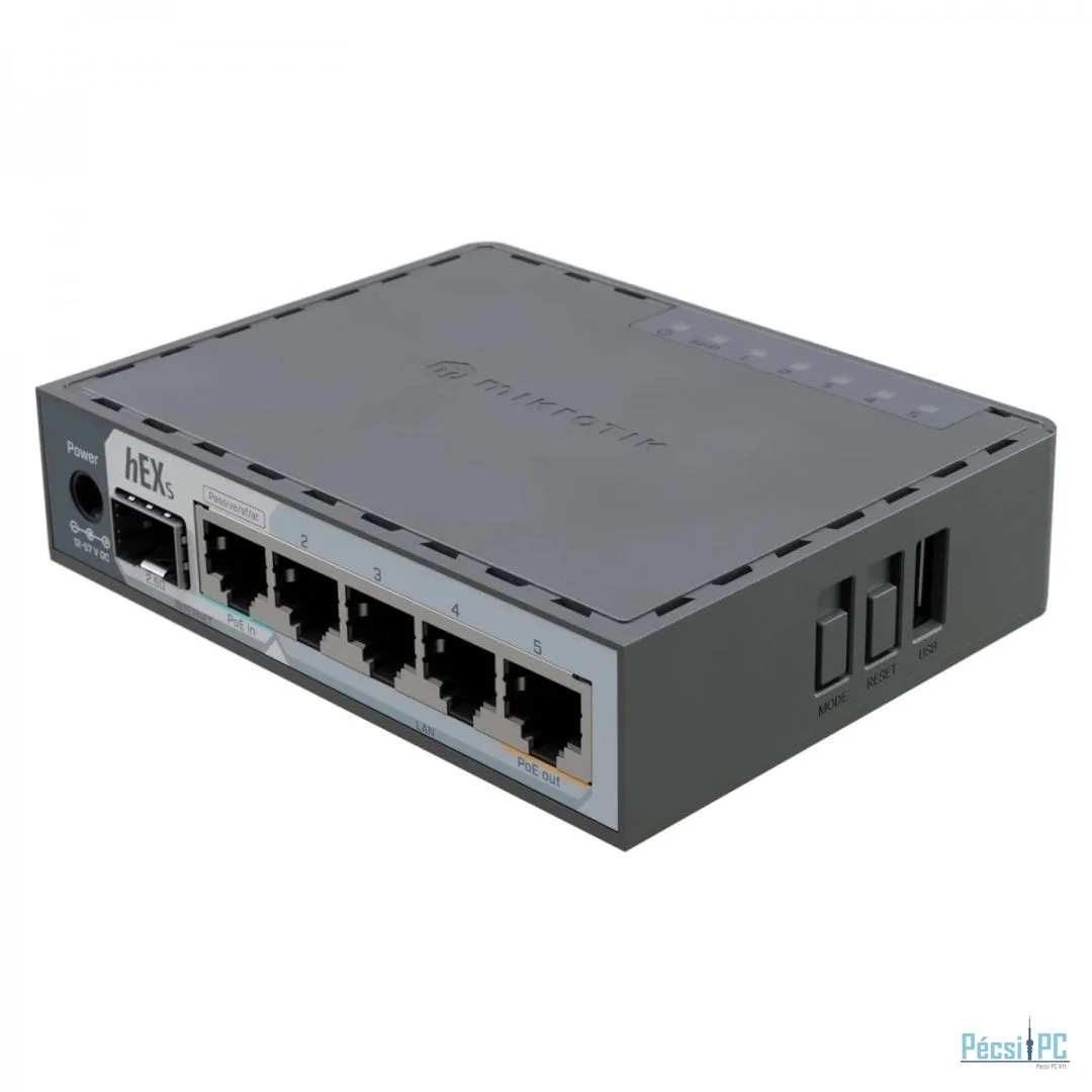 Mikrotik hEX S 2025 5 Port Switch