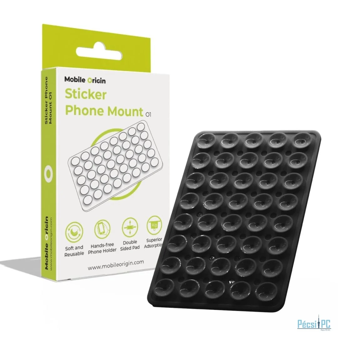 Mobile Origin Sticker Phone Mount O1 Black