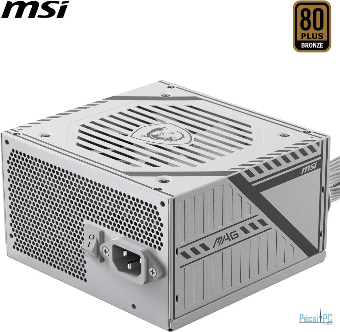 Msi 650W 80+ Bronze MAG A650BN White