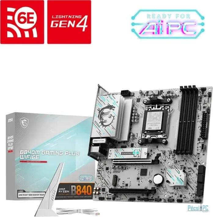 Msi B840M GAMING PLUS WIFI6E