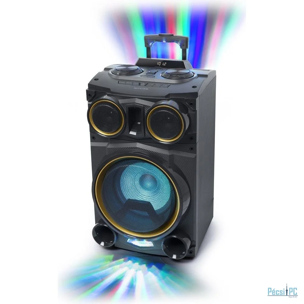 Muse M-1938 DJ Bluetooth Party Box Speaker Black