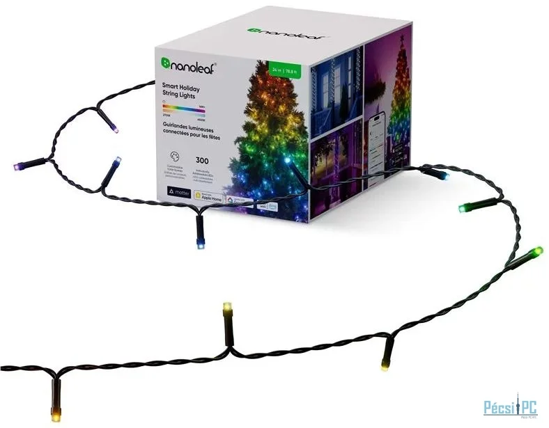 Nanoleaf Smart Holiday String Lights Starter Kit 24M