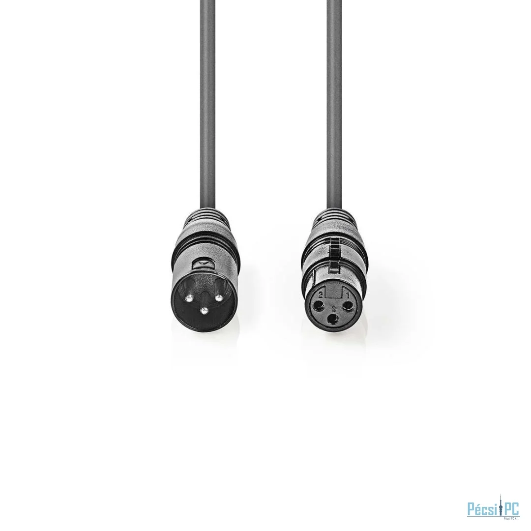 Nedis Balanced Audio Cable 10m Black