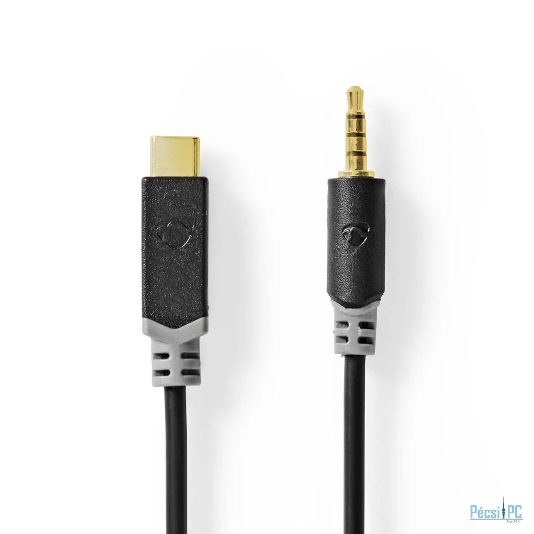 Nedis USB-C to 3,5mm jack Adapter 1m Black