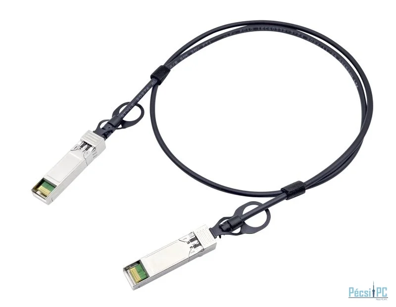 Nestron DAC patch kábel; SFP+; 10 Gbps; réz; 30AWG; 1 m