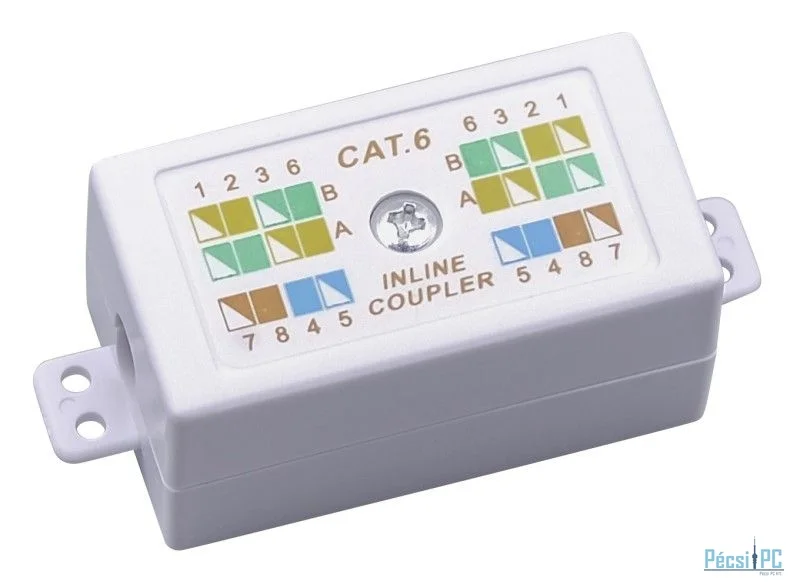 Nestron Kábel toldó; árnyékolatlan; Cat6; krone IDC