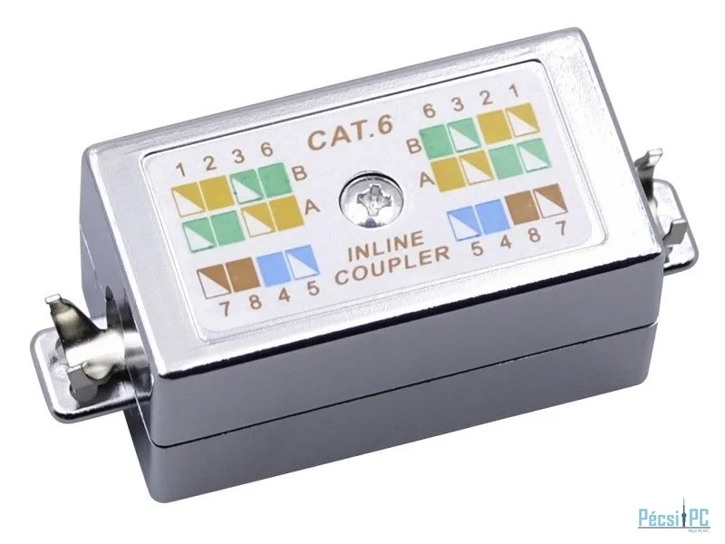 Nestron Kábel toldó; árnyékolt; Cat6; krone IDC