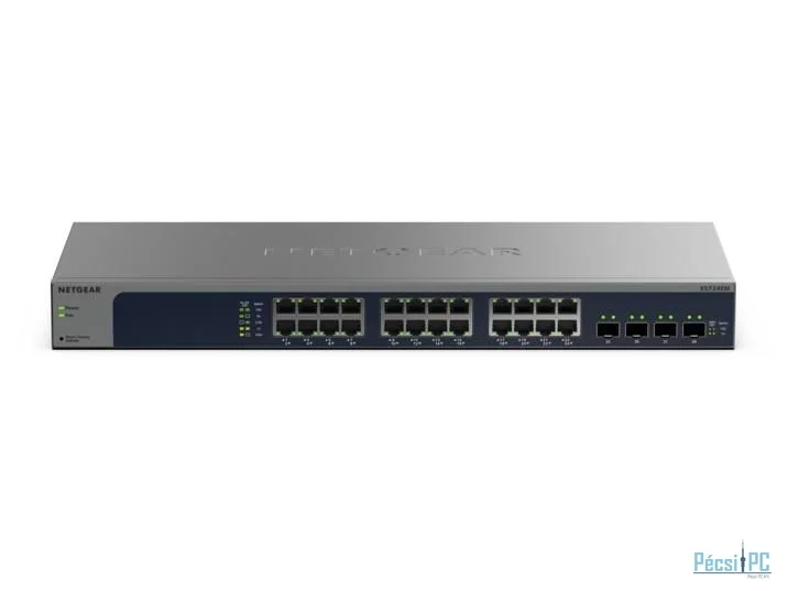Netgear 24-Port 10-Gigabit/Multi-Gigabit Ethernet Easy Smart Managed Switch
