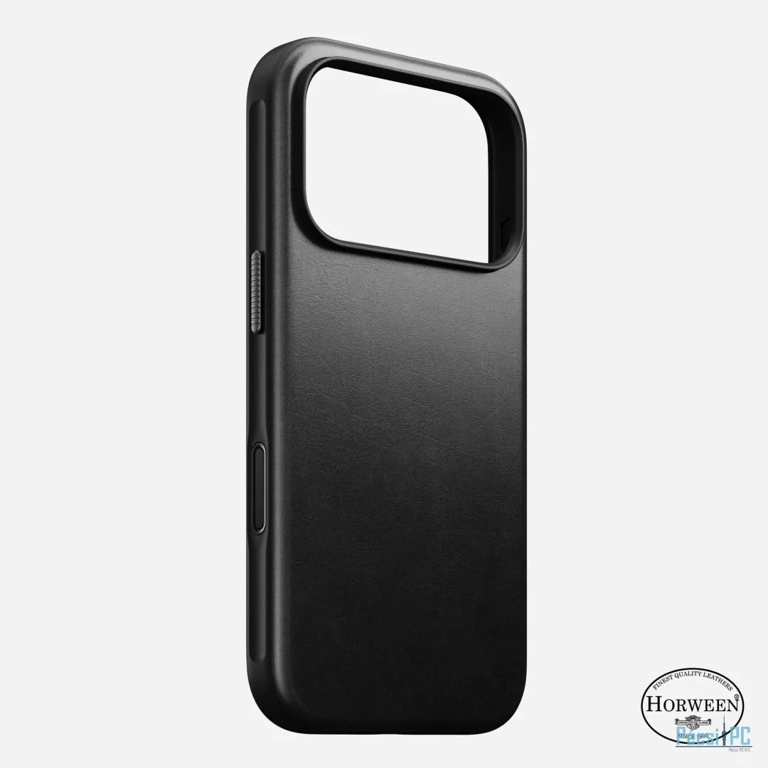 Nomad Modern Leather Case for iPhone 17 Pro Black