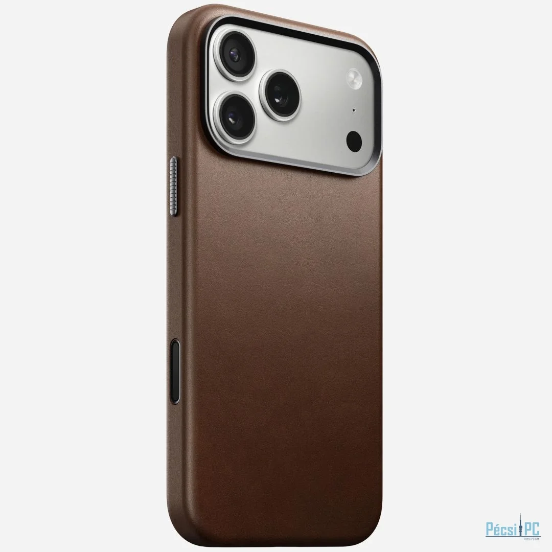 Nomad Traditional Leather Case for iPhone 17 Pro Max Brown