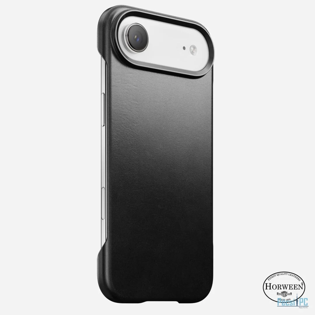 Nomad Traditional Leather (Horween) case for iPhone Air Black