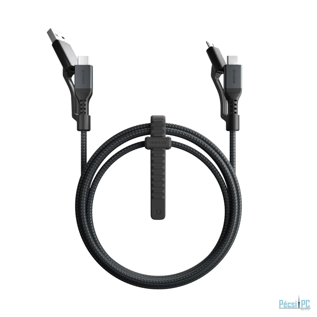 Nomad Universal Kevlar Cable USB-C 1,5m Carbide