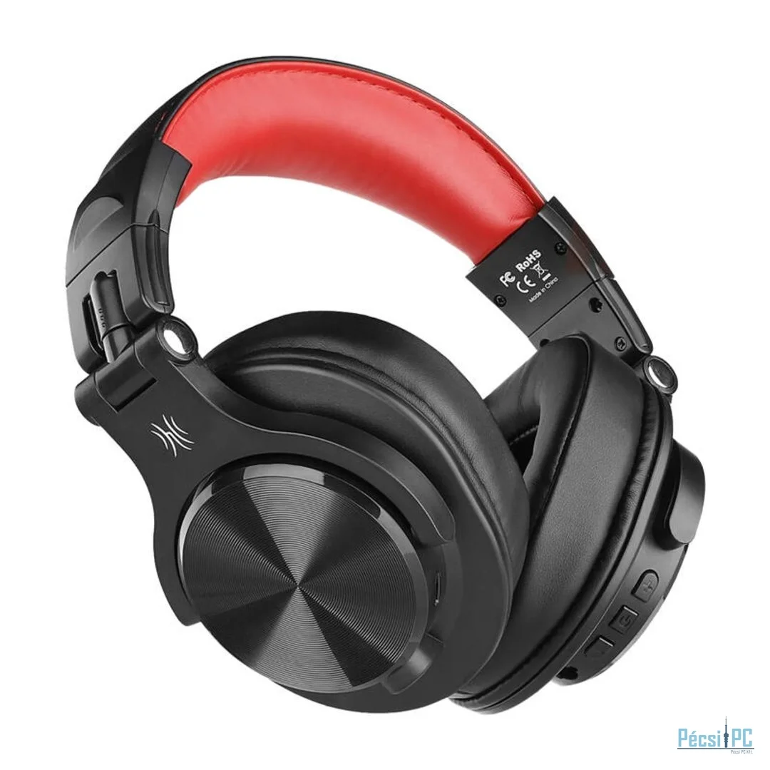 OneOdio Fusion A70 Bluetooth Headset Red