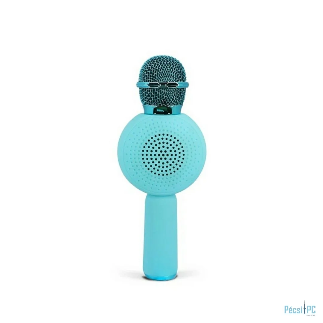 OTL Technologies PAW263 Mancs Őrjárat PopSing LED Karaoke Microphone Blue