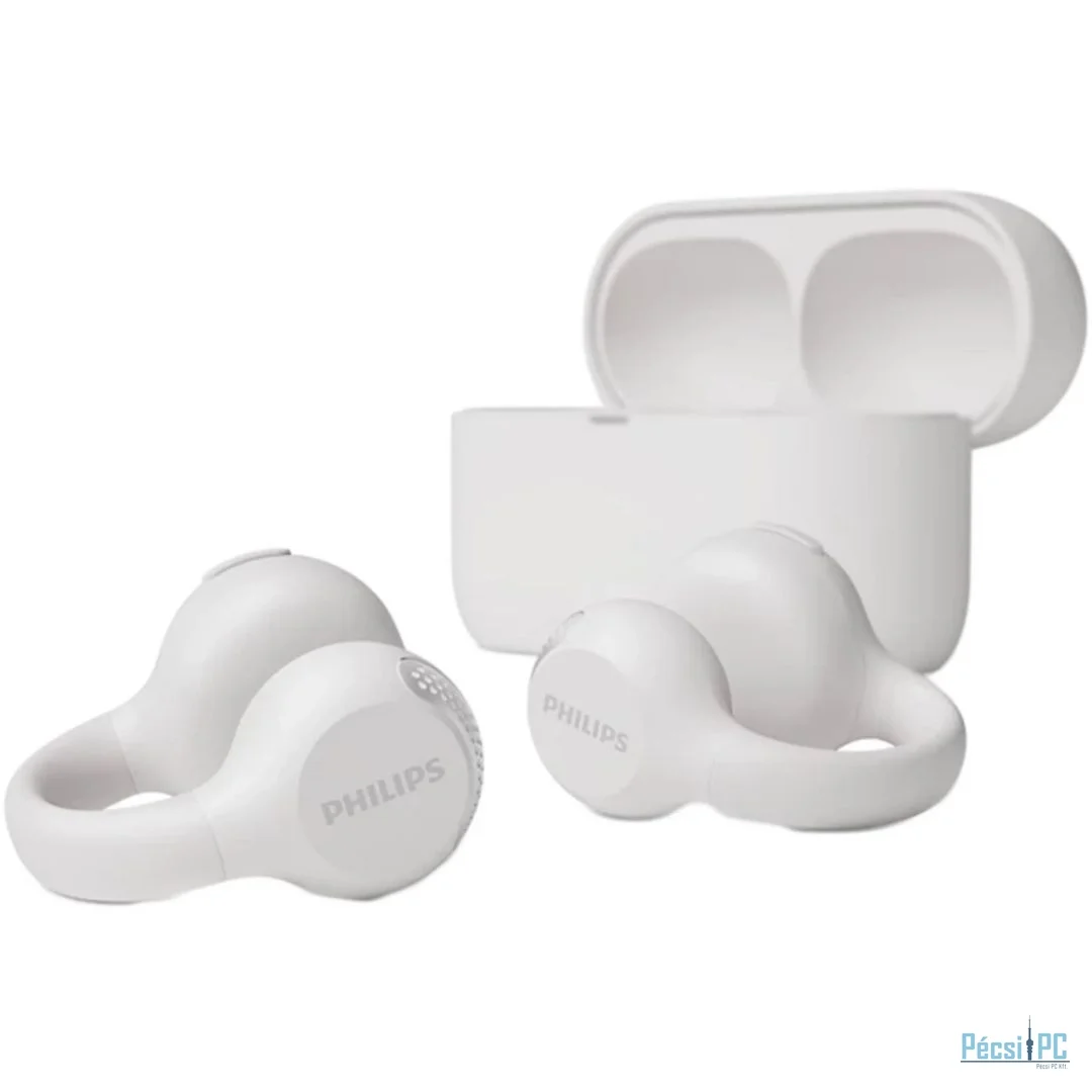 Philips TAQ2000WT Clips TWS Bluetooth Headset White